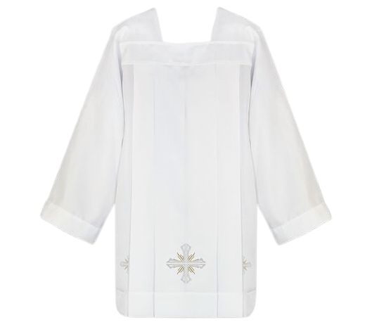 Komża kapłańska - Krzyże (1) - KOMŻE I ALBY  KAPŁAŃSKIE - Nowość