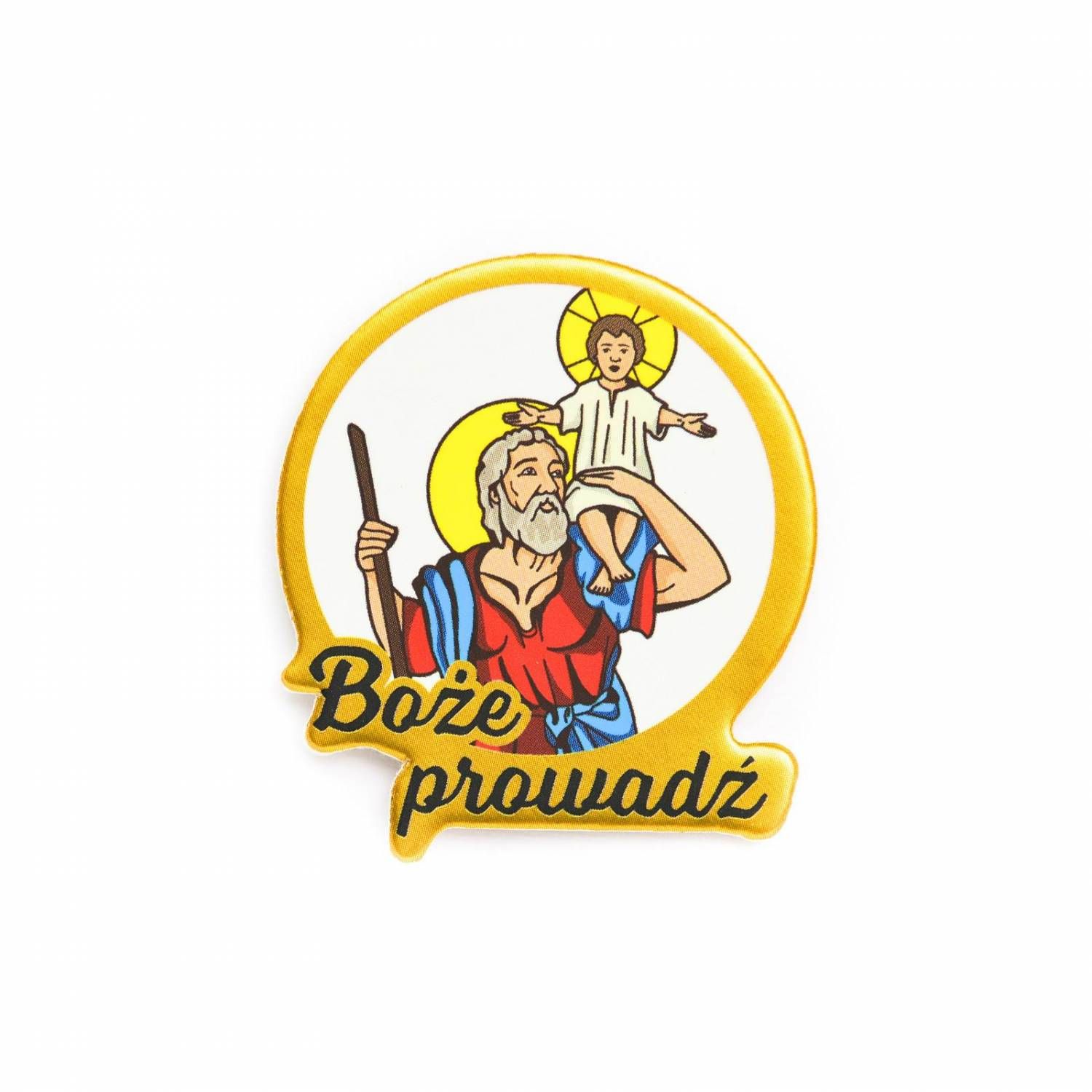 Święty Krzysztof - Plakietka samochodowa (2) - ŚWIĘTY KRZYSZTOF - Nowość