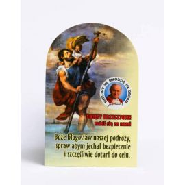Święty Krzysztof - Plakietka samochodowa (3) - ŚWIĘTY KRZYSZTOF