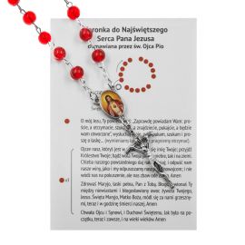 Koronka do Najświętszego SPJ + różaniec - RÓŻAŃCE, KORONKI, TAJEMNICE RÓŻAŃCOWE - zdjęcie 2 - Koronka do Najświętszego SPJ + różaniec