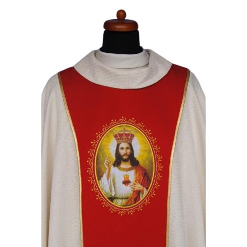 Pas nakładany - "Chrystus Król" - Ornaty z wizerunkiem świętych - Nowość