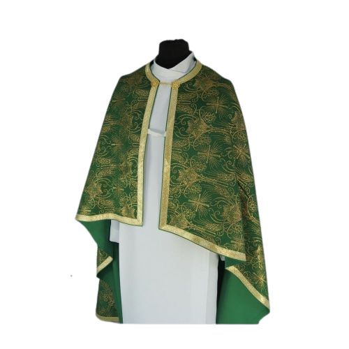 Zestaw FELLONIOM - zielony - KAPY LITURGICZNE - zdjęcie 2 - Zestaw FELLONIOM - zielony