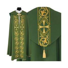 Kapa haftowana gotycka - haftowane pasy (53) - KAPY LITURGICZNE - zdjęcie 7 - Kapa haftowana gotycka - haftowane pasy (53)