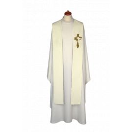 Stuła haftowana do koncelebry - kolory liturgiczne (5) - EUCHARYSTYCZNE