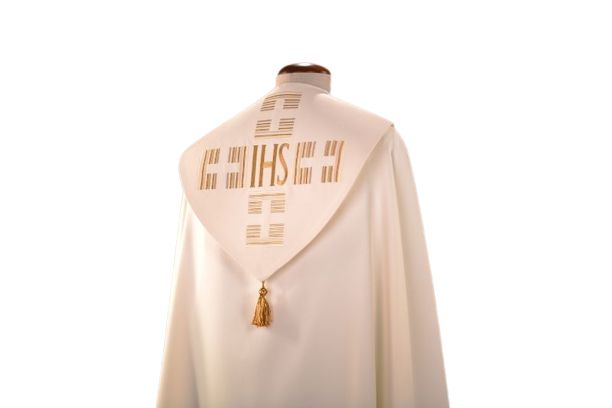 Kapa fioletowa haftowana (61) - KAPY LITURGICZNE - zdjęcie 2 - Kapa fioletowa haftowana (61)