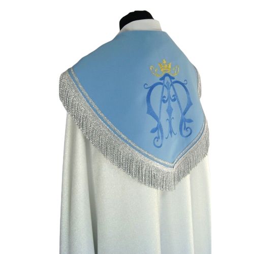 Kapa maryjna - pasy tkane, kaptur haft (77) - zdjęcie 3 - Kapa maryjna - pasy tkane, kaptur haft (77)