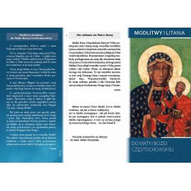 Modlitwy i Litania do Matki Bożej Częstochowskiej - Folder religijny