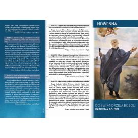 Folder nowenna i litania do Św. Andrzeja Boboli - Folder religijny