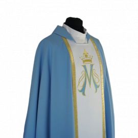 Ornat gotycki Maryjny haftowany (22) - Ornaty Maryjne - zdjęcie 2 - Ornat gotycki Maryjny haftowany (22)