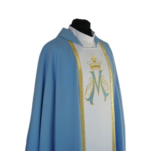 Ornat gotycki Maryjny haftowany (22) - Ornaty Maryjne - zdjęcie 2 - Ornat gotycki Maryjny haftowany (22)