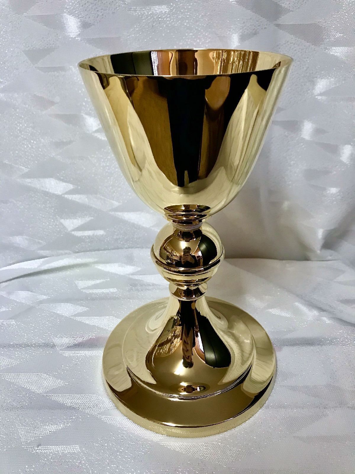 Kielich mszalny, nodus w kształcie kuli - 20 cm (1D) - KIELICHY MSZALNE - Nowość