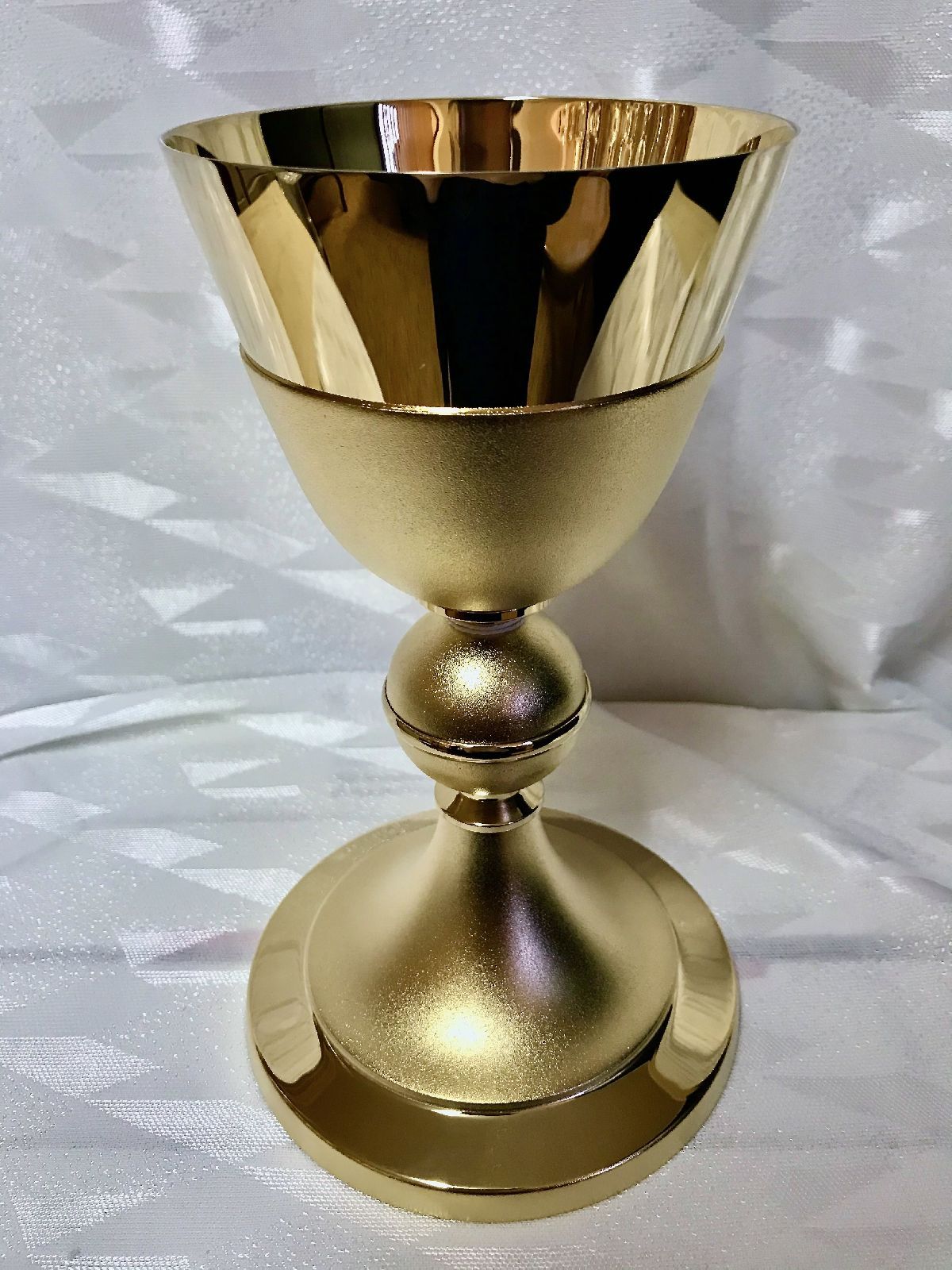 Kielich mszalny matowy, nodus w kształcie kuli - 20 cm (2D) - KIELICHY MSZALNE - Nowość