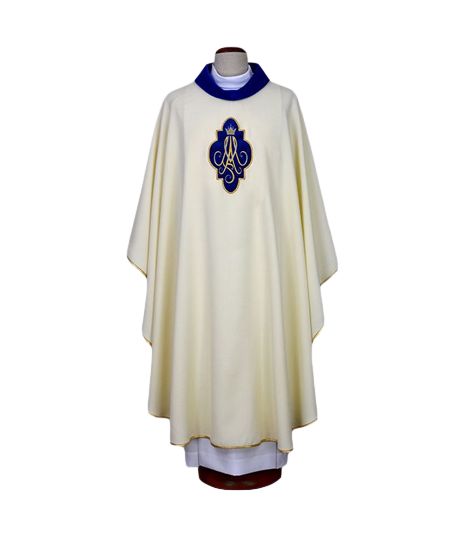 Ornat maryjny haftowany (25) - Ornaty Maryjne - Nowość