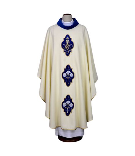 Ornat maryjny haftowany (26) - Ornaty Maryjne - Nowość