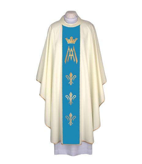 Ornat maryjny haftowany (31) - Ornaty Maryjne - Nowość