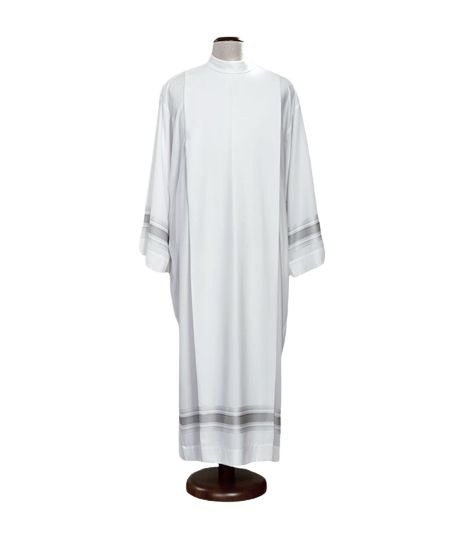 Alba kapłańska z ozdobnej tkaniny (28) - KOMŻE I ALBY  KAPŁAŃSKIE - Nowość