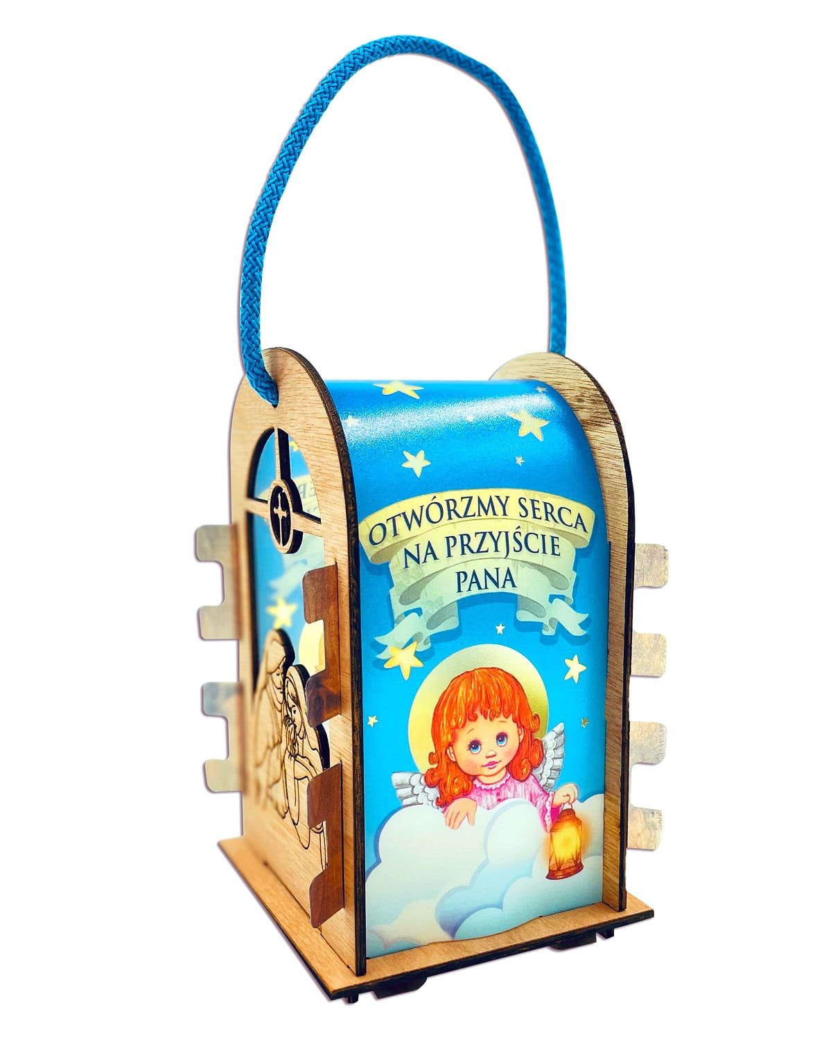 Lampion adwentowy, RORATY - światełko led - Lampiony adwentowe - zdjęcie 3 - Lampion adwentowy, RORATY - światełko led