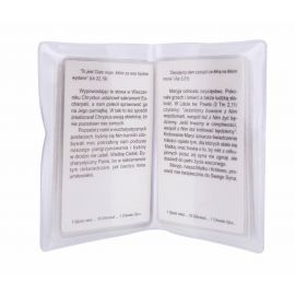 Tajemnice różańcowe laminowane w okładce - RÓŻAŃCE, KORONKI, TAJEMNICE RÓŻAŃCOWE - zdjęcie 3 - Tajemnice różańcowe laminowane w okładce