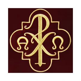 Kapa semi gotycka haftowana - kolor złoty (93) - KAPY LITURGICZNE - zdjęcie 2 - Kapa semi gotycka haftowana - kolor złoty (93)