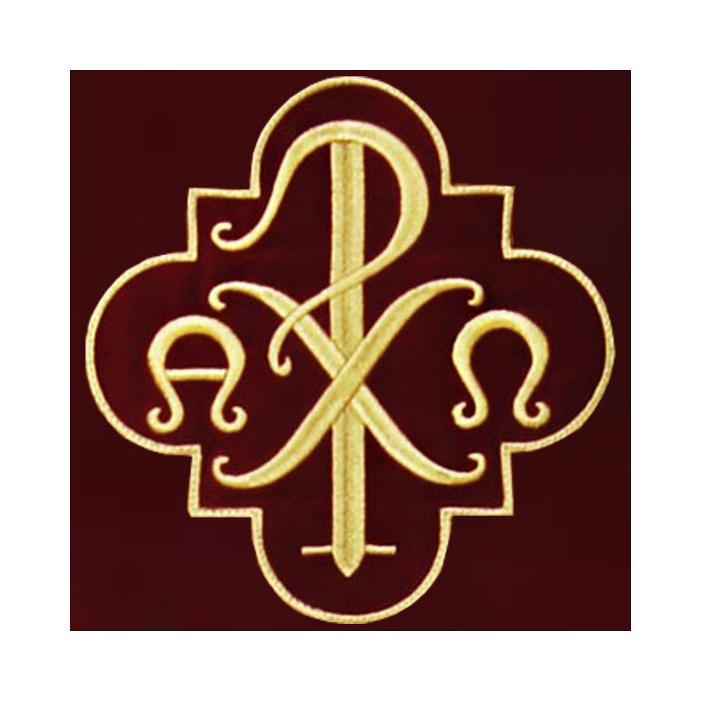 Kapa semi gotycka haftowana - kolor złoty (93) - KAPY LITURGICZNE - zdjęcie 2 - Kapa semi gotycka haftowana - kolor złoty (93)