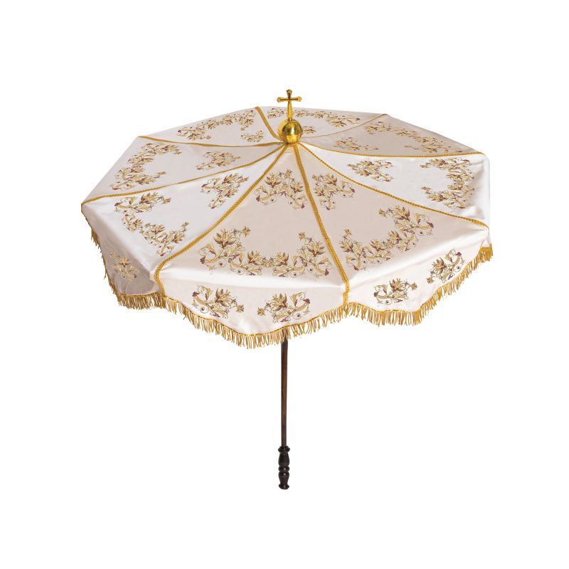Baldachim procesyjny - typ parasol (3) - Baldachimy haftowane - Baldachim procesyjny - typ parasol (3)