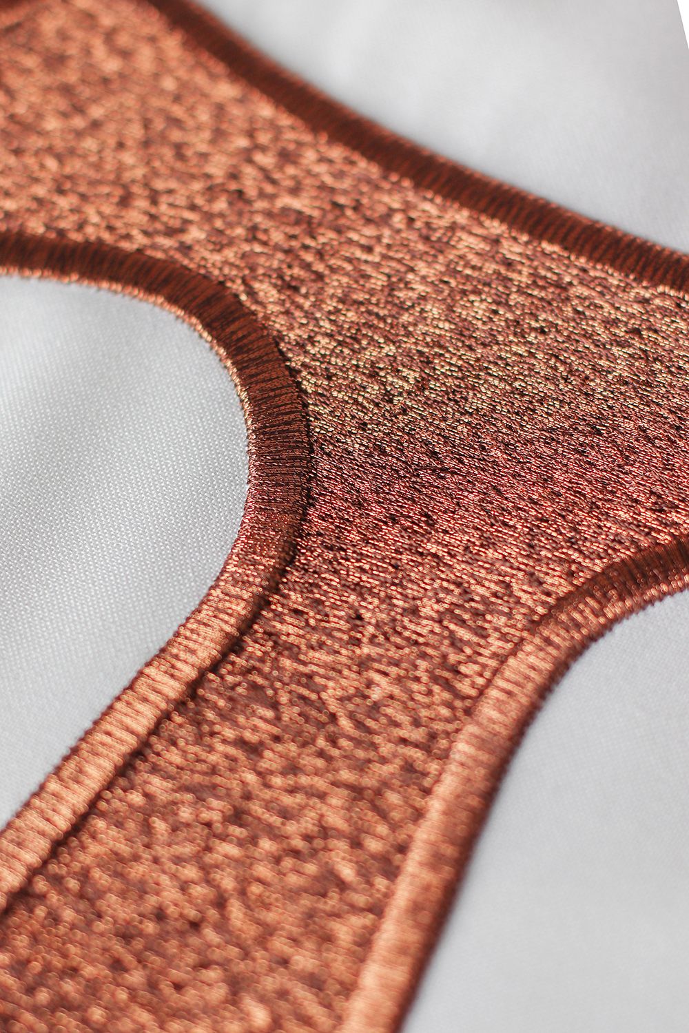 Ornat zdobiony franciszkańskim krzyżem TAU - ecru - Ornaty białe/ ecru - zdjęcie 4 - Ornat zdobiony franciszkańskim krzyżem TAU - ecru