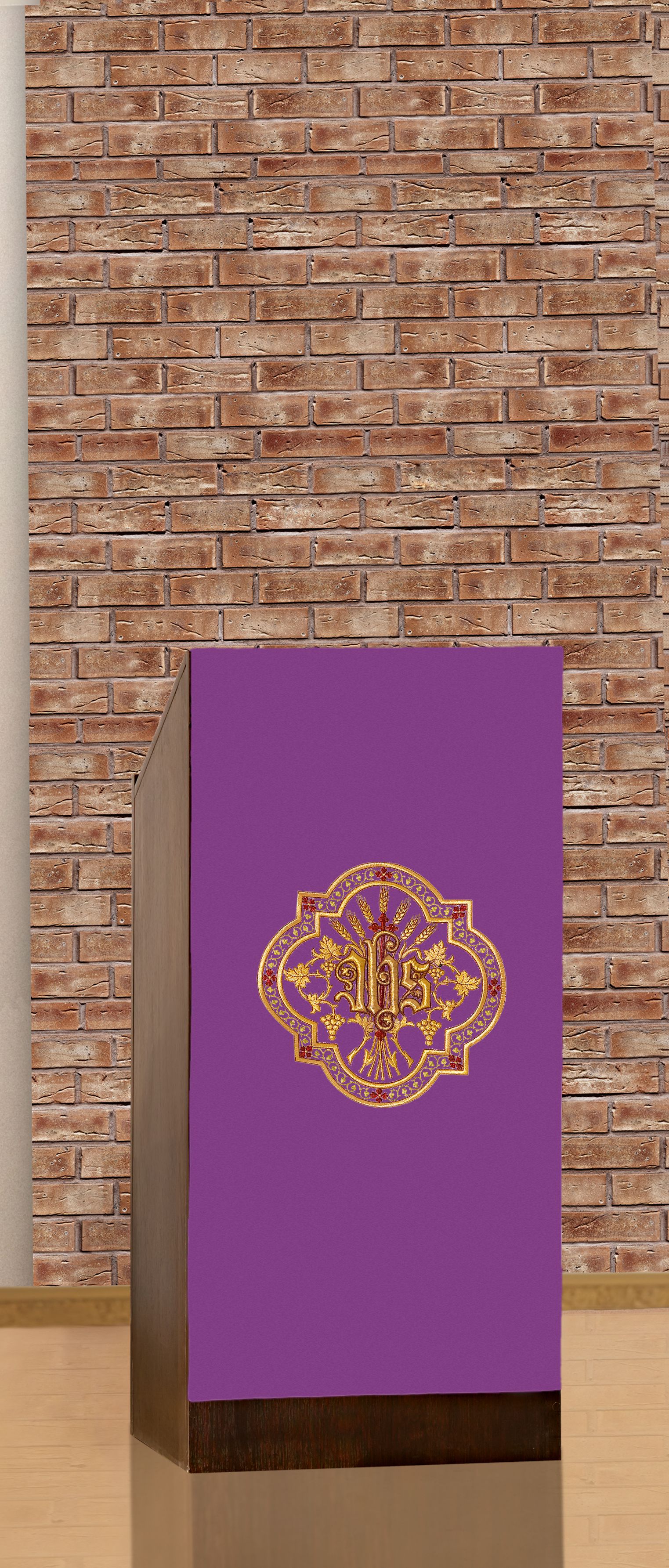 Lektorium/welon na ambonkę (H4) - LEKTORIA - zdjęcie 3 - Lektorium haftowane (4)