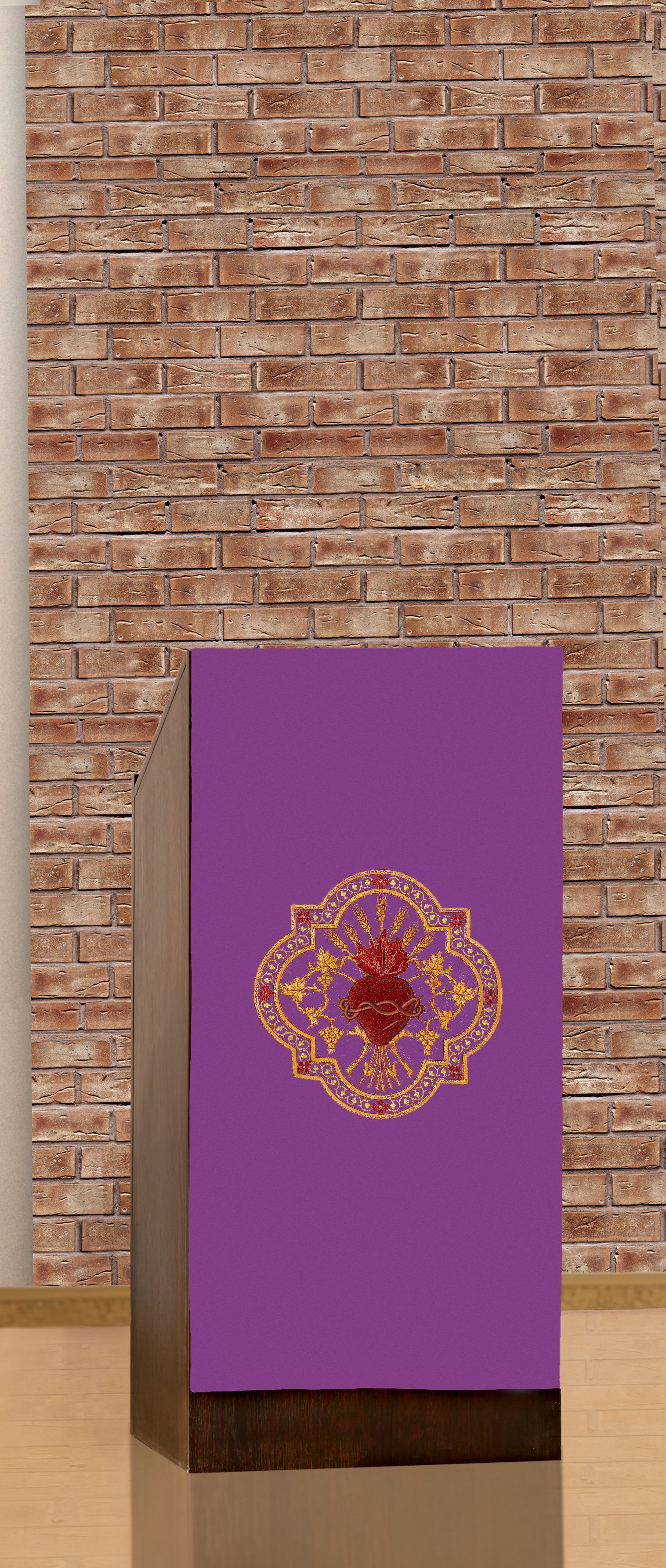 Lektorium/welon na ambonę (H5) - LEKTORIA - zdjęcie 3 - Lektorium haftowane (5)