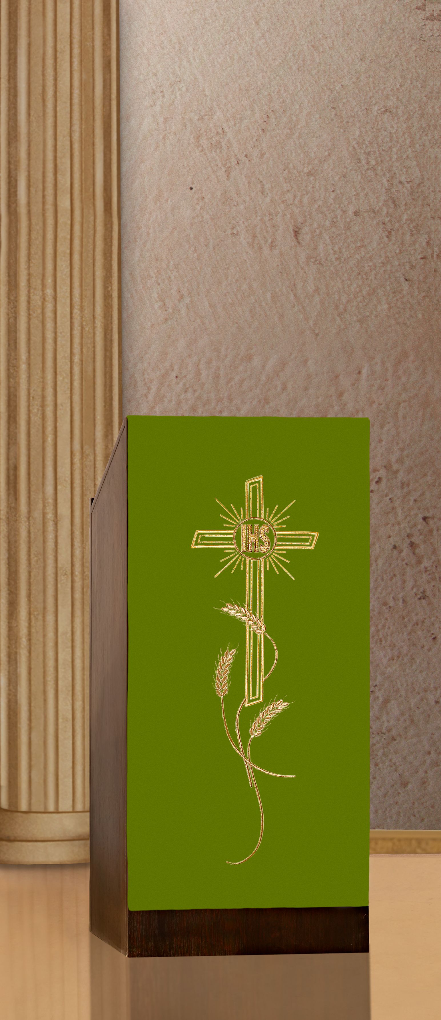 Lektorium/welon na ambonę (H2) - LEKTORIA - zdjęcie 5 - Lektorium haftowane (2)