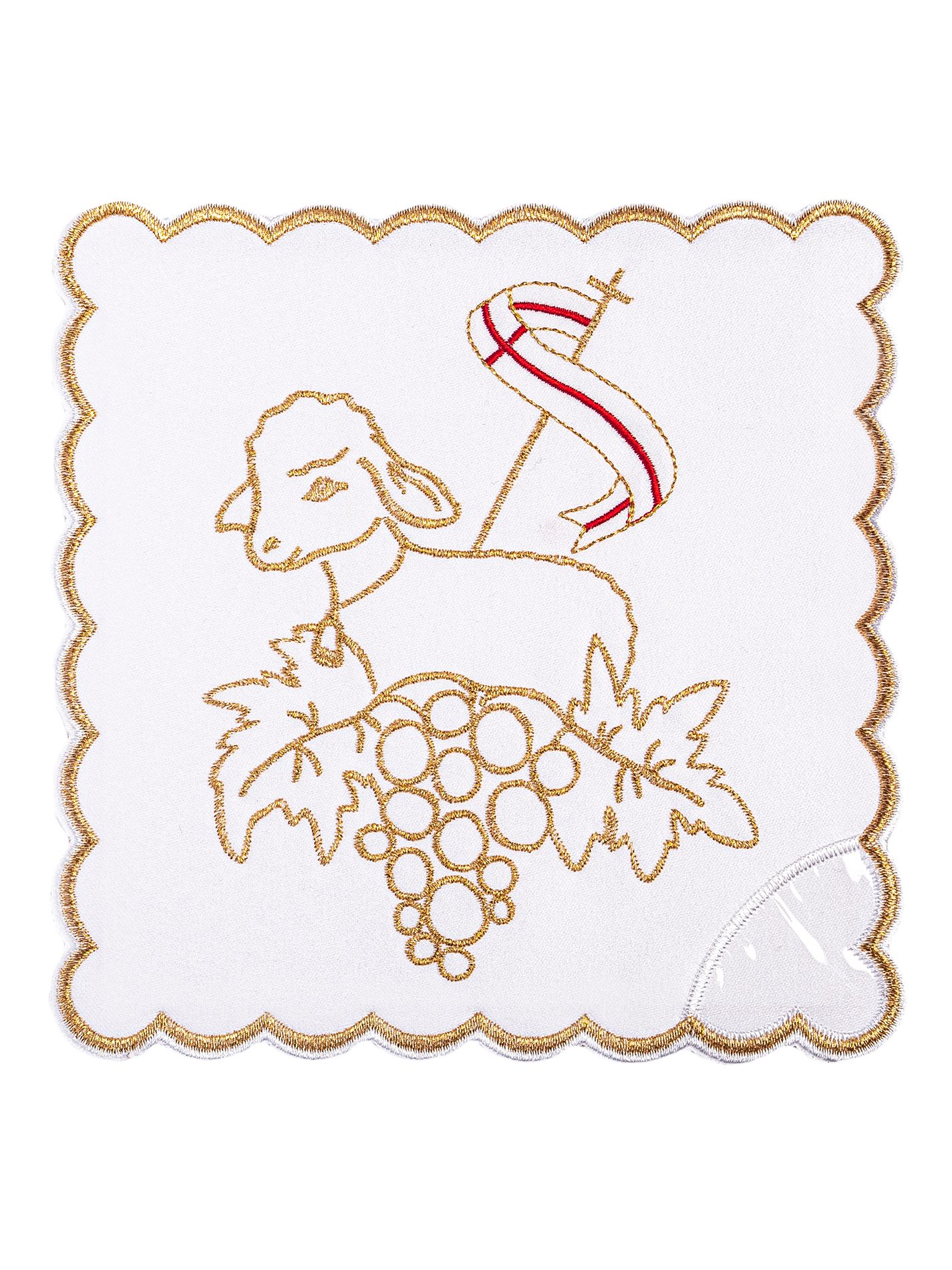 Bielizna kielichowa wielkanocna - Baranek (24H) - BIELIZNA KIELICHOWA - zdjęcie 2 - Bielizna kielichowa wielkanocna - Baranek (24H)