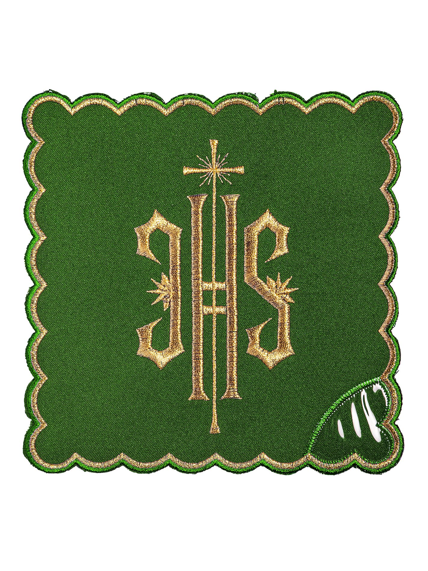 Bielizna kielichowa haftowana IHS (27H) - bawełna poliester - zdjęcie 2 - Bielizna kielichowa haftowana IHS (27H)