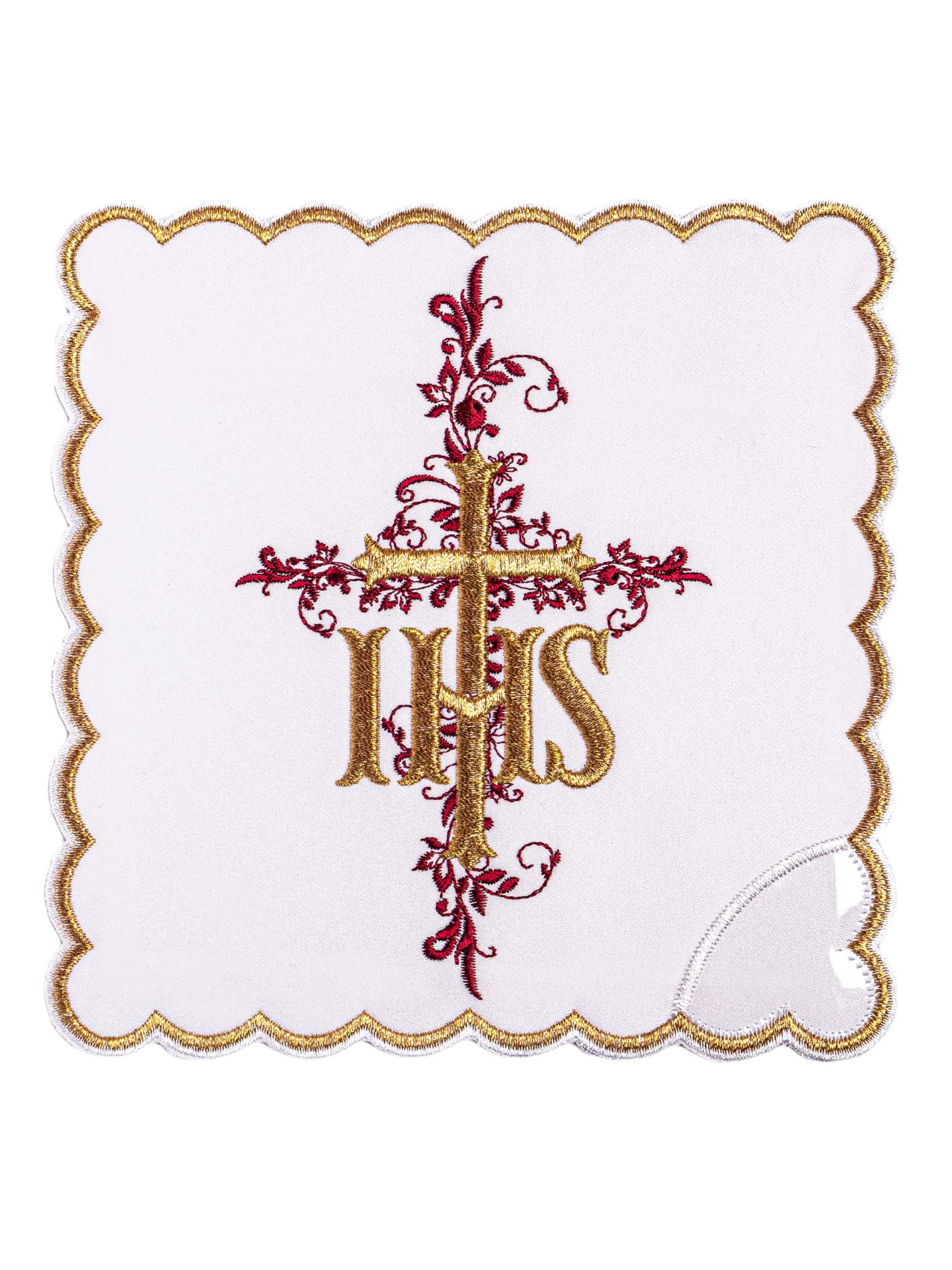 Bielizna kielichowa haftowana IHS (61H) - bawełna poliester - zdjęcie 2 - Bielizna kielichowa haftowana IHS (61H)