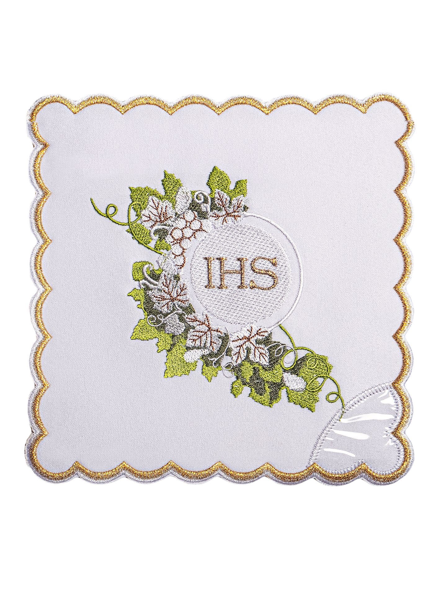 Bielizna kielichowa haftowana IHS (72H) - bawełna poliester - zdjęcie 2 - Bielizna kielichowa haftowana IHS (72H)