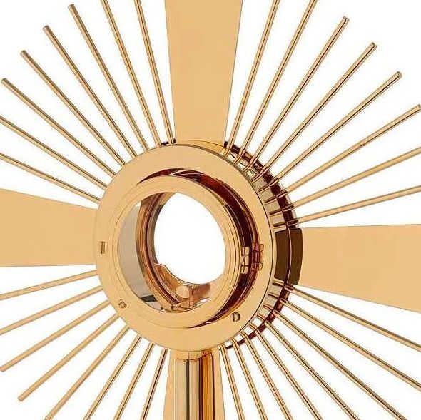 Monstrancja klasyczna (A1) - MONSTRANCJE - zdjęcie 3 - Monstrancja klasyczna (A1)