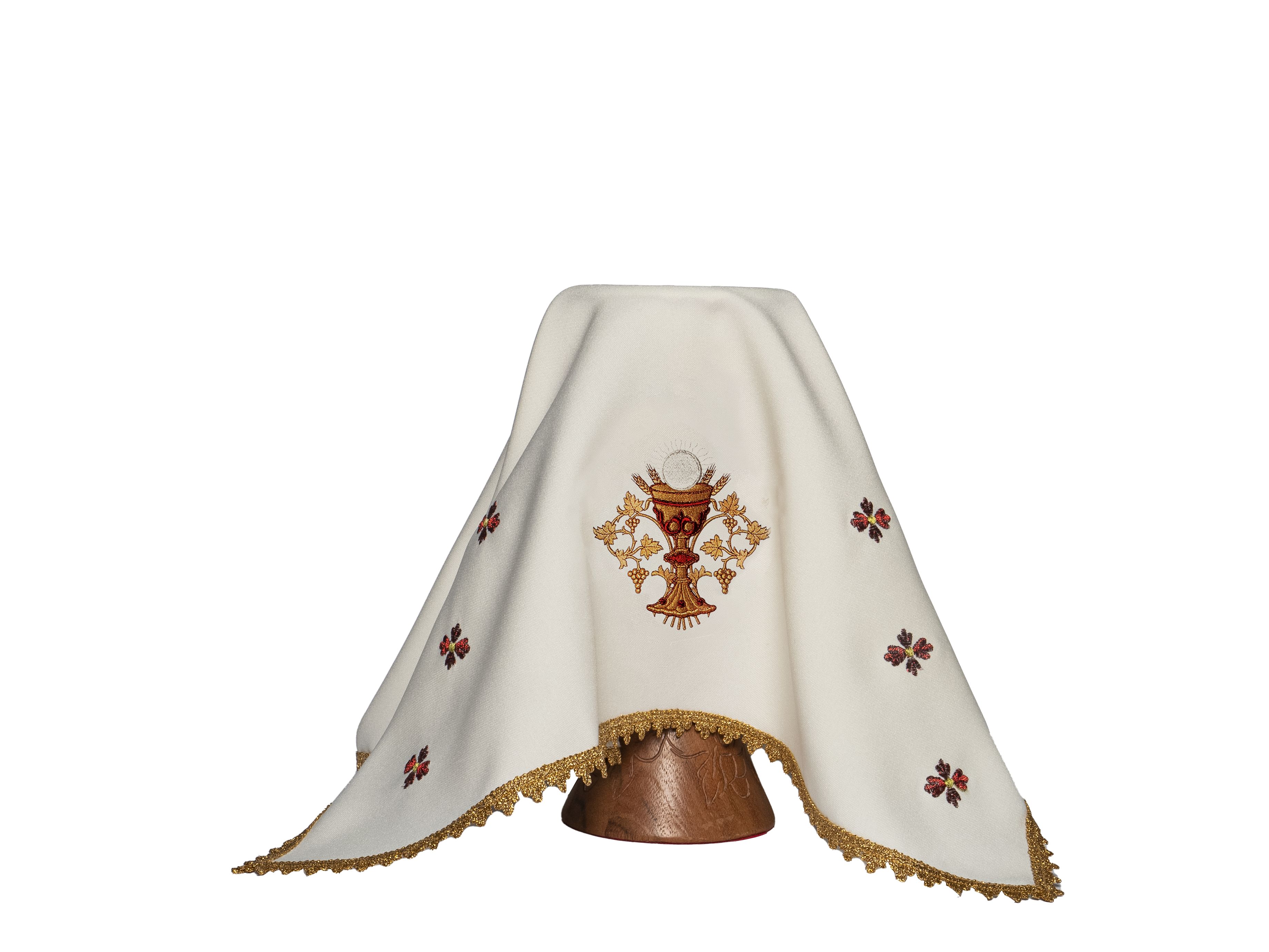 Welon na kielich haftowany - kielich (10) - Welon na monstrancje, kielich - Nowość