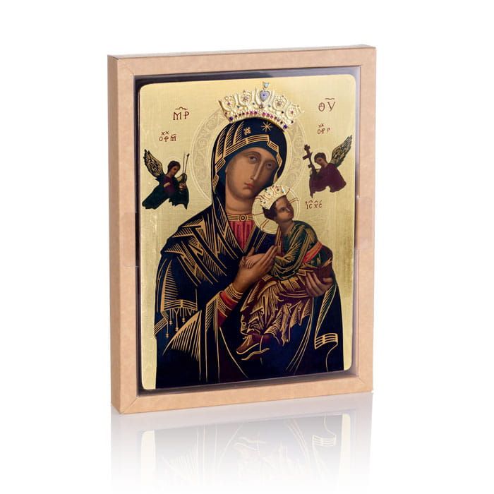 Ikona Matka Boża Nieustającej Pomocy (1) - Matka Boża - zdjęcie 2 - Ikona Matka Boża Nieustającej Pomocy (1)