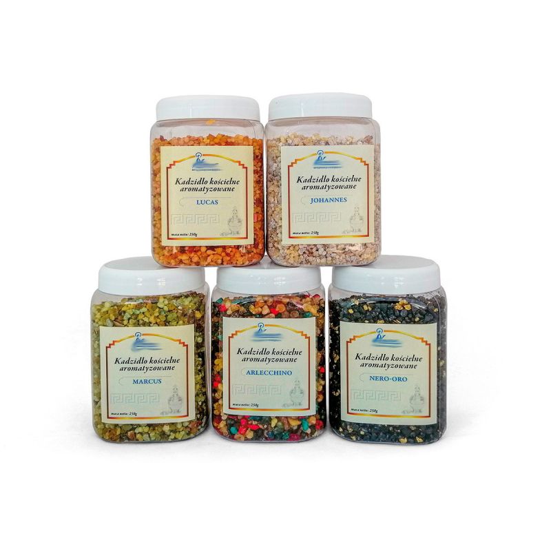 Kadzidło ARLECCHINO z zapachowymi dodatkami - 250 g - KADZIDŁA, WĘGIELKI - Kadzidło ARLECCHINO z zapachowymi dodatkami - 250 g
