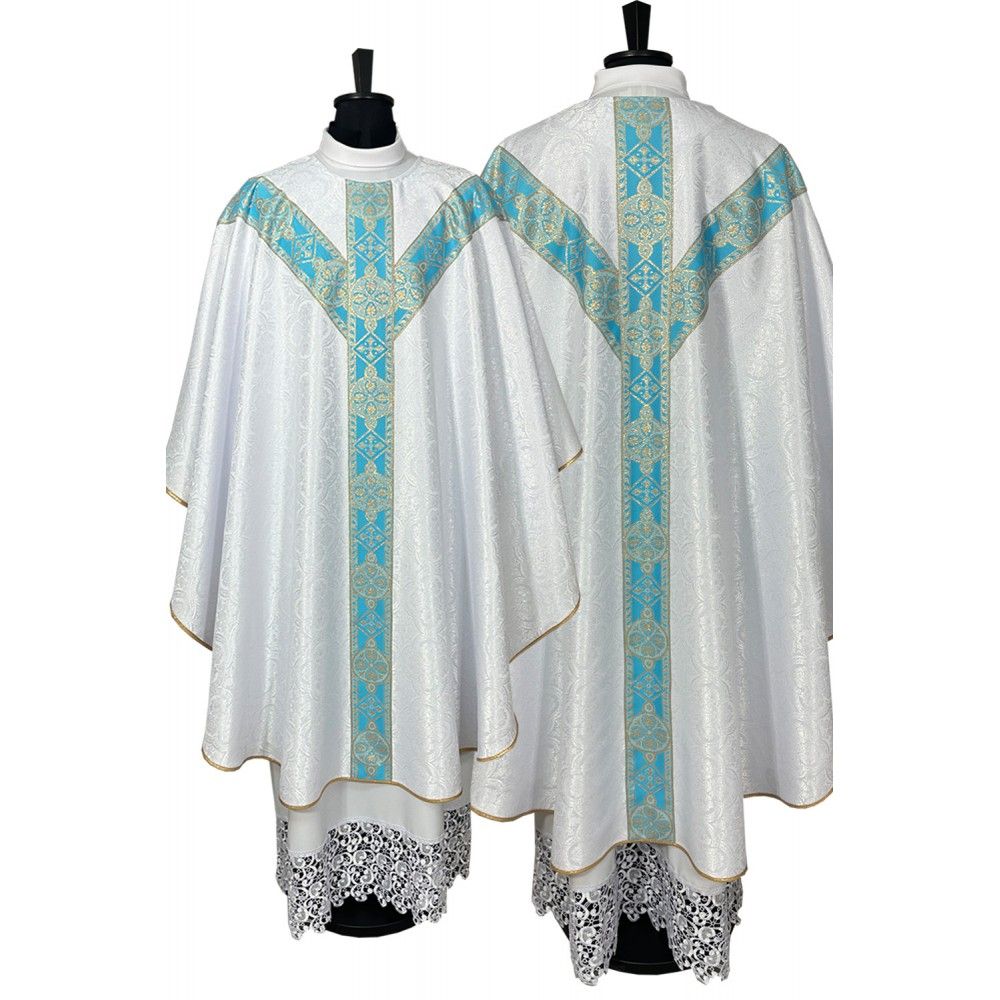 Ornat semi gotycki motyw maryjny - (2K) - Ornaty Maryjne - Nowość