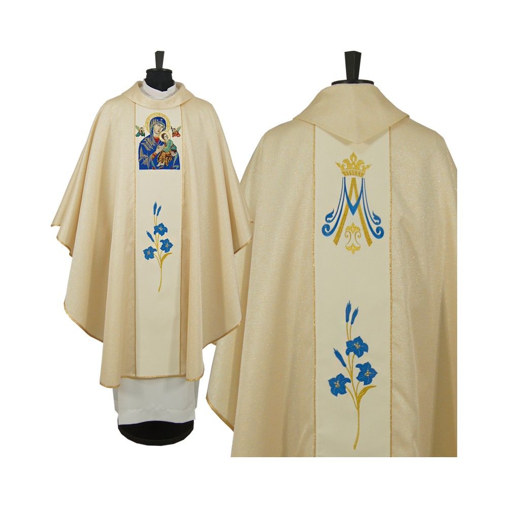 Ornat haftowany MB Nieustającej Pomocy - SZATY LITURGICZNE - Nowość