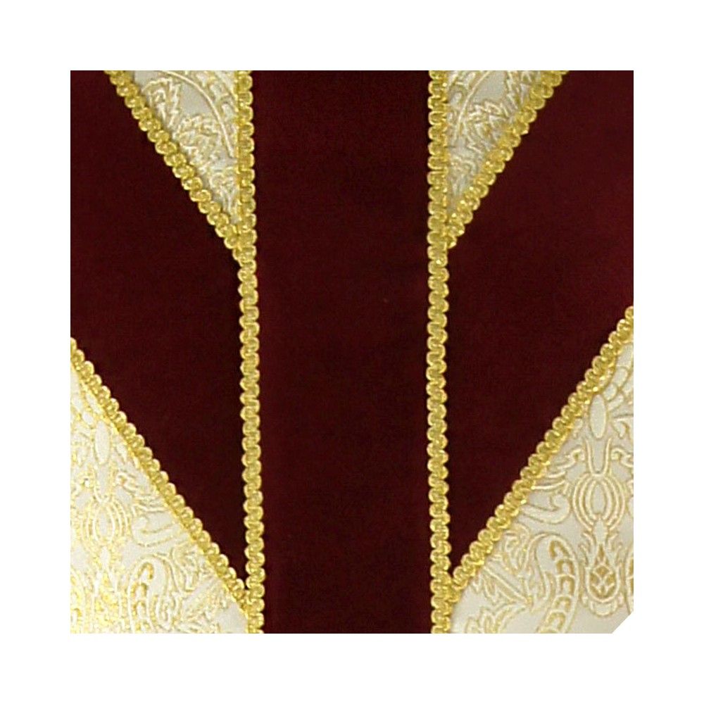 Kapa semi gotycka jasnozłoty brokat - KAPY LITURGICZNE - zdjęcie 4 - Kapa semi gotycka jasnozłoty brokat