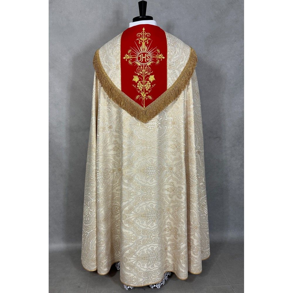 Kapa haftowana IHS (13) - KAPY LITURGICZNE - zdjęcie 4 - Kapa haftowana IHS (13)