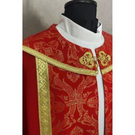 Kapa haftowana - kolory liturgiczne (143) - KAPY LITURGICZNE - zdjęcie 2 - Kapa haftowana (143)