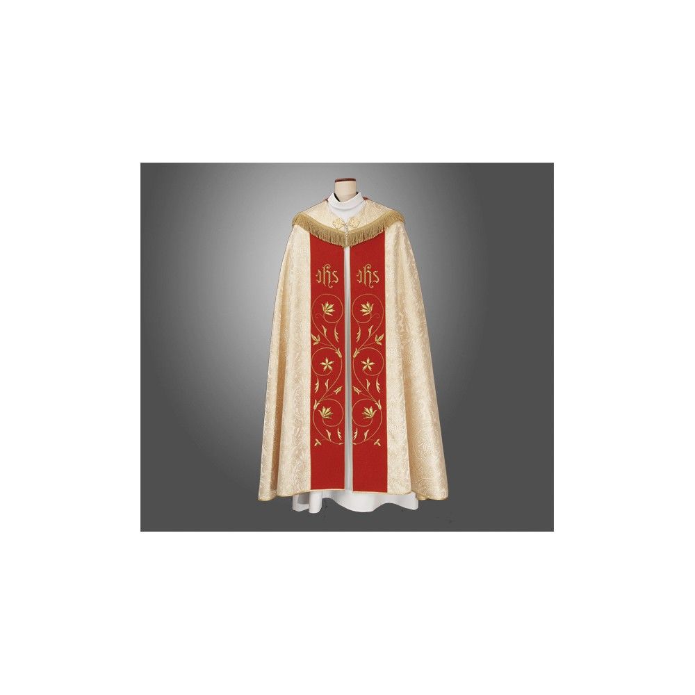 Kapa haftowana IHS (15) - KAPY LITURGICZNE - zdjęcie 2 - Kapa haftowana IHS (15)