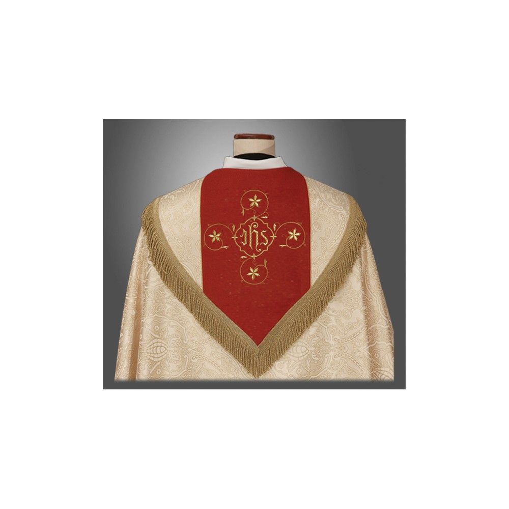 Kapa haftowana IHS (15) - KAPY LITURGICZNE - zdjęcie 3 - Kapa haftowana IHS (15)