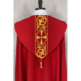Kapa haftowana gotycka - haftowane pasy (53) - KAPY LITURGICZNE - zdjęcie 4 - Kapa haftowana gotycka - haftowane pasy (53)