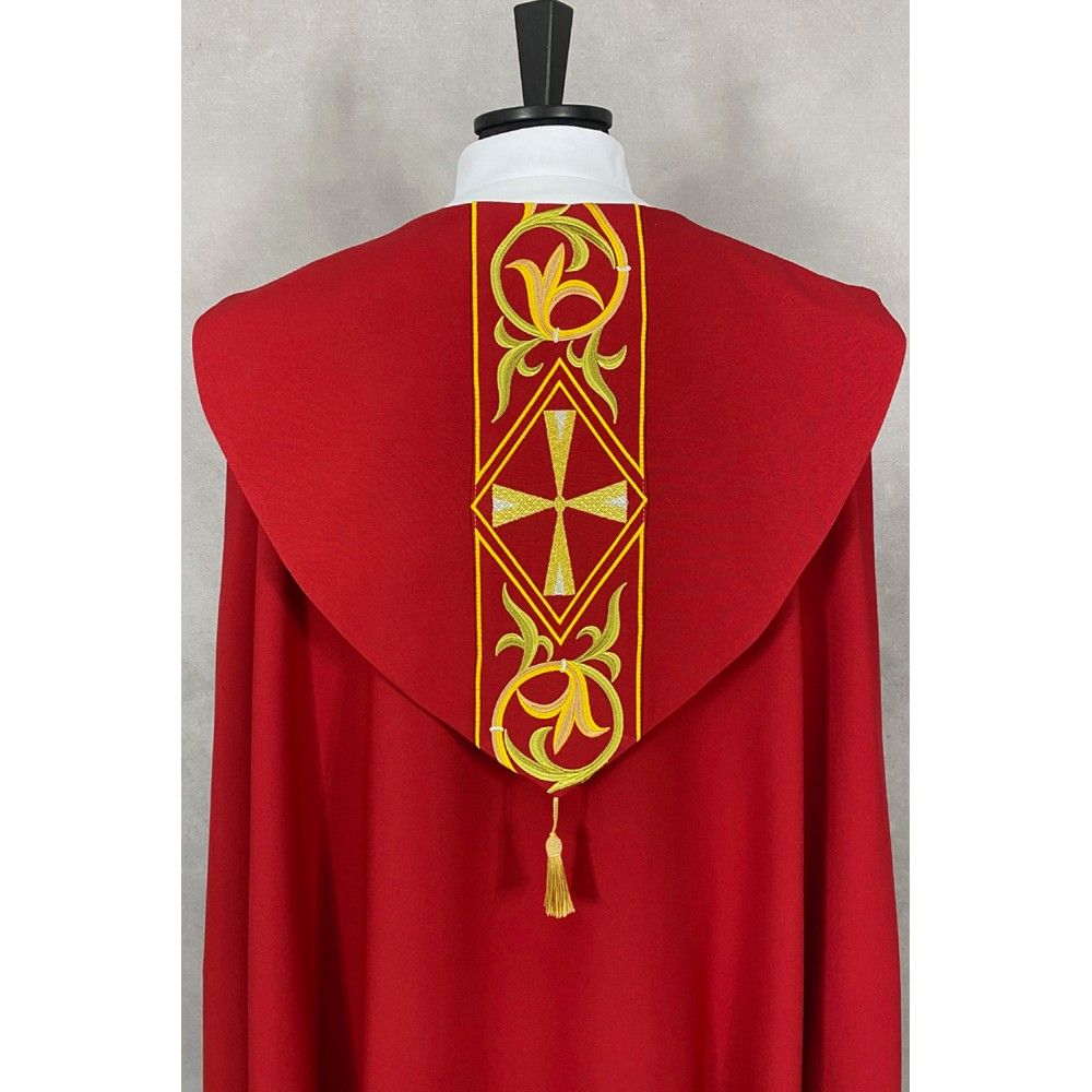 Kapa haftowana gotycka - haftowane pasy (53) - KAPY LITURGICZNE - zdjęcie 4 - Kapa haftowana gotycka - haftowane pasy (53)