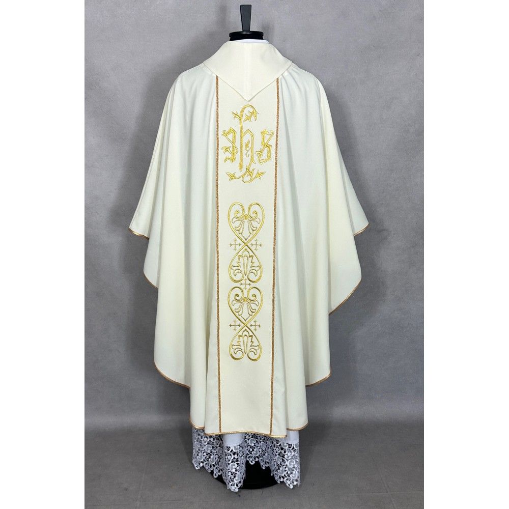 Ornat haftowany - Św. Wincenty a Paulo - Ornaty z wizerunkiem świętych - zdjęcie 3 - Ornat haftowany - Św. Wincenty a Paulo