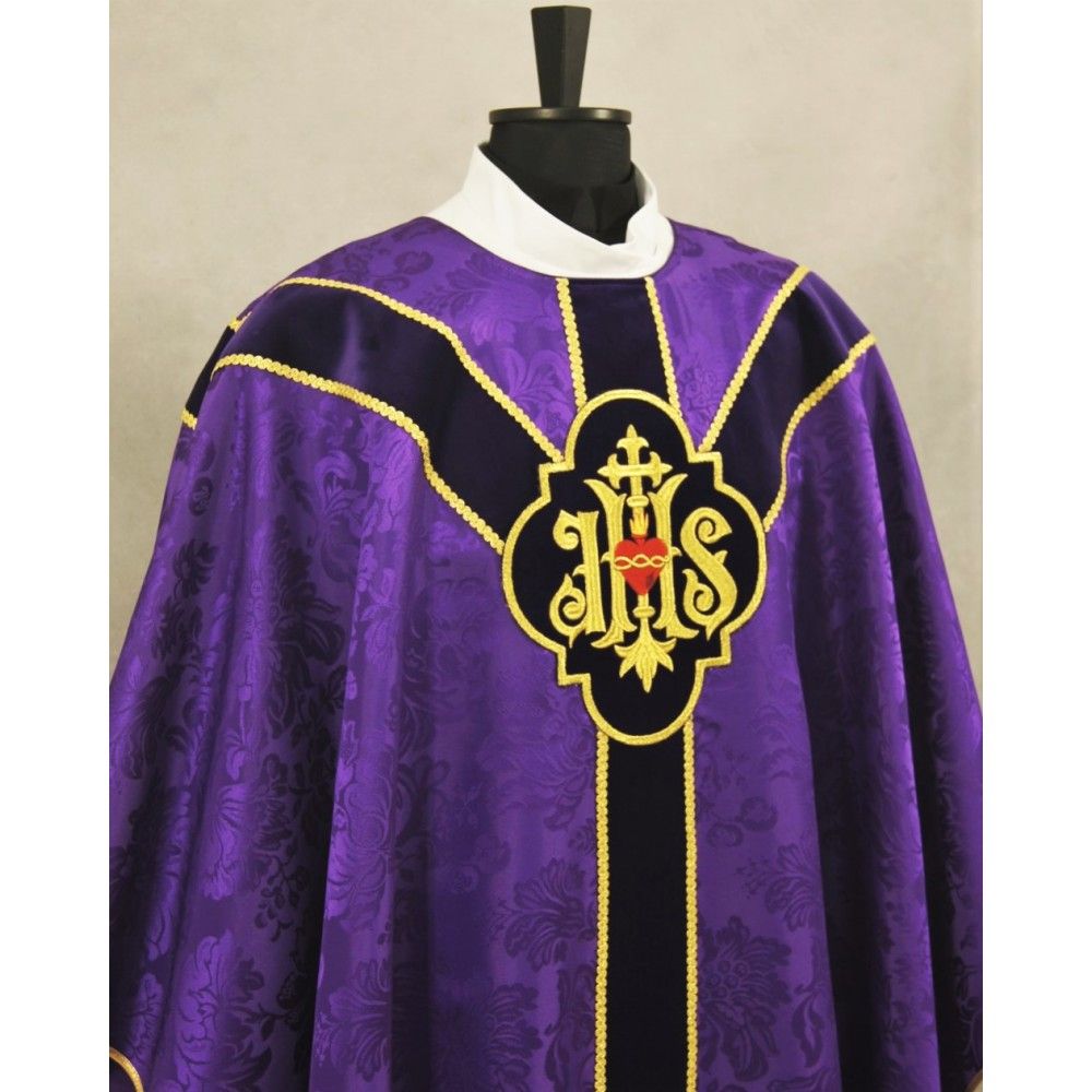 Ornat Semi-Gotycki - fioletowy (35) - Ornaty Semi Gotyckie - Nowość