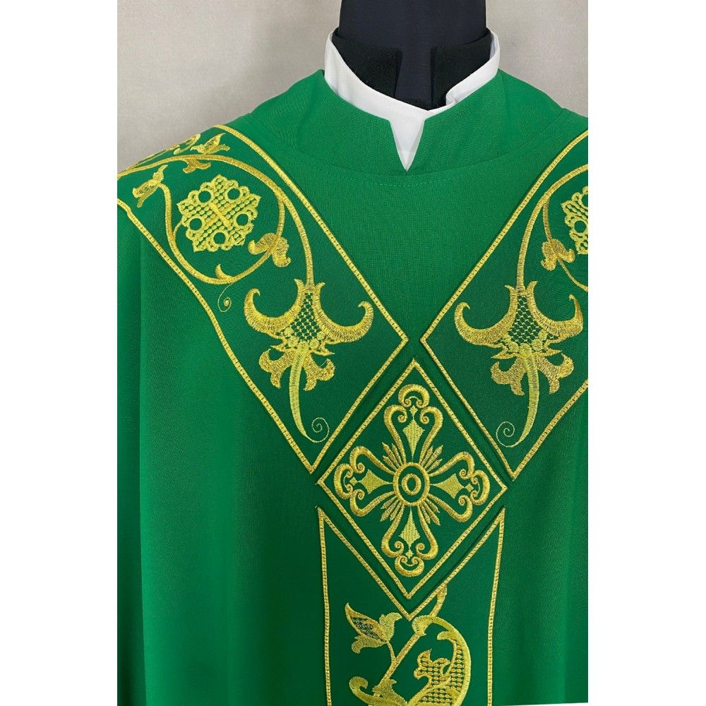 Ornat Semi-Gotycki - kolory liturgiczne (39) - Ornaty Semi Gotyckie - zdjęcie 3 - Ornat Semi-Gotycki - kolory liturgiczne (39)