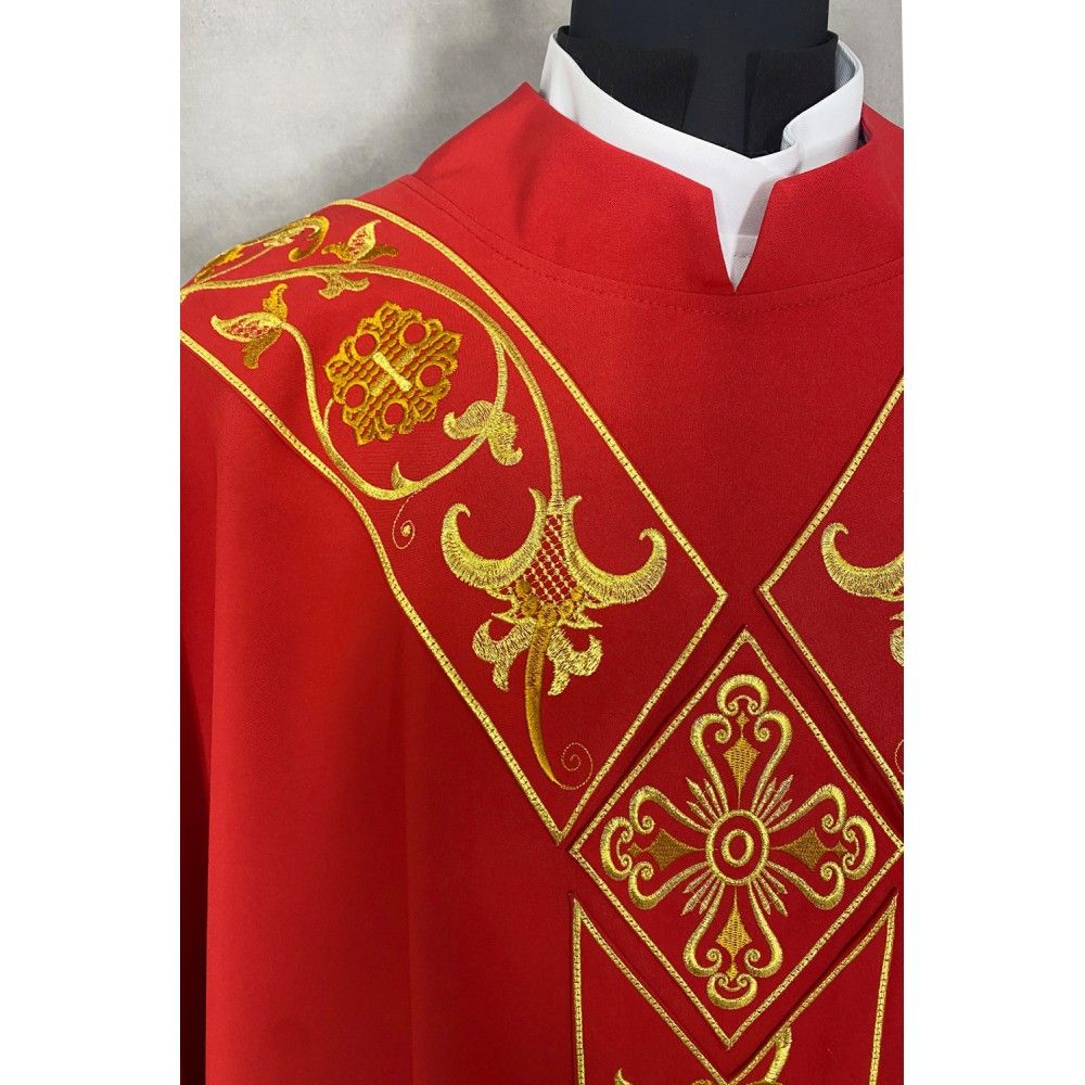 Ornat Semi-Gotycki - kolory liturgiczne (39) - Ornaty Semi Gotyckie - zdjęcie 5 - Ornat Semi-Gotycki - kolory liturgiczne (39)